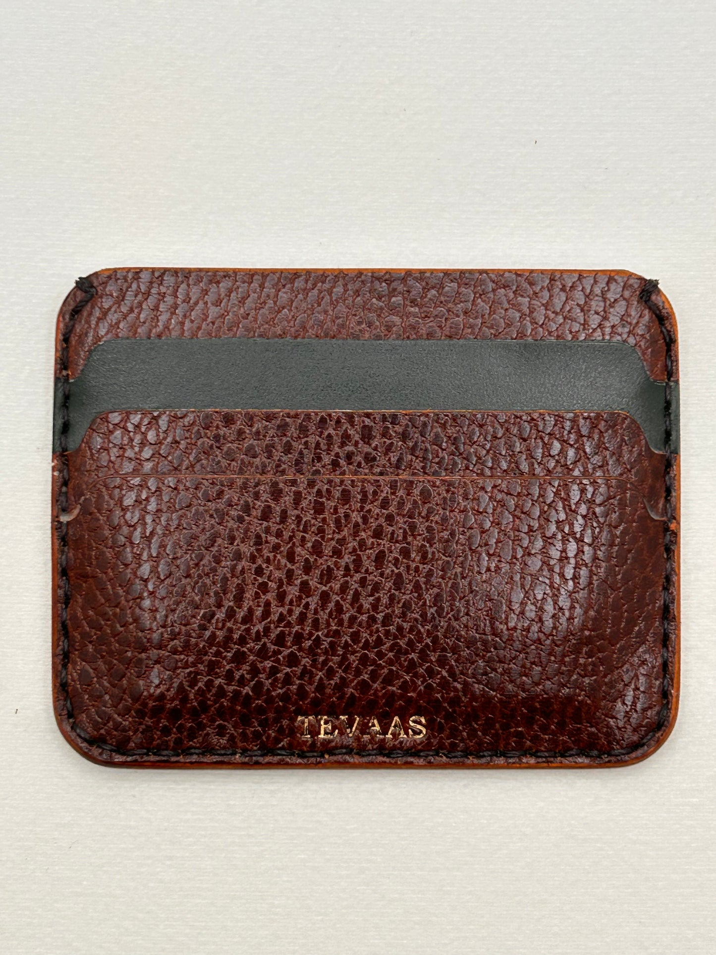 Dollaro Cardholder – Brown & Ocean
