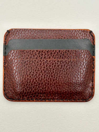 Dollaro Cardholder – Brown & Ocean