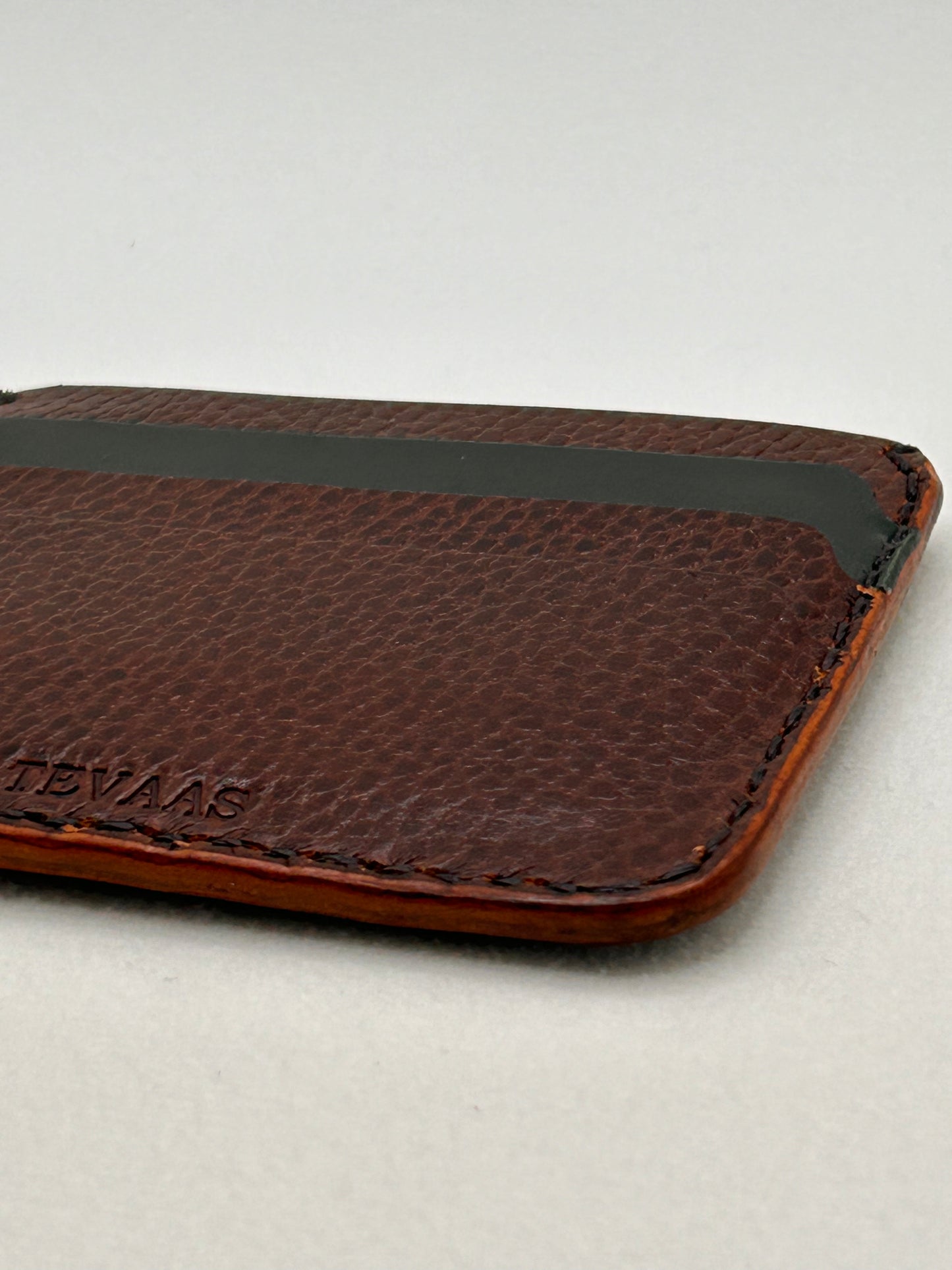 Dollaro Cardholder – Brown & Ocean