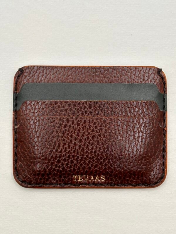 Dollaro Cardholder - Brown & Olive