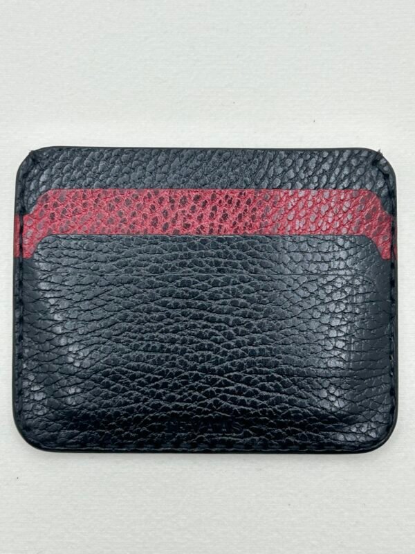 Dollaro Cardholder - Black & Red - Image 4