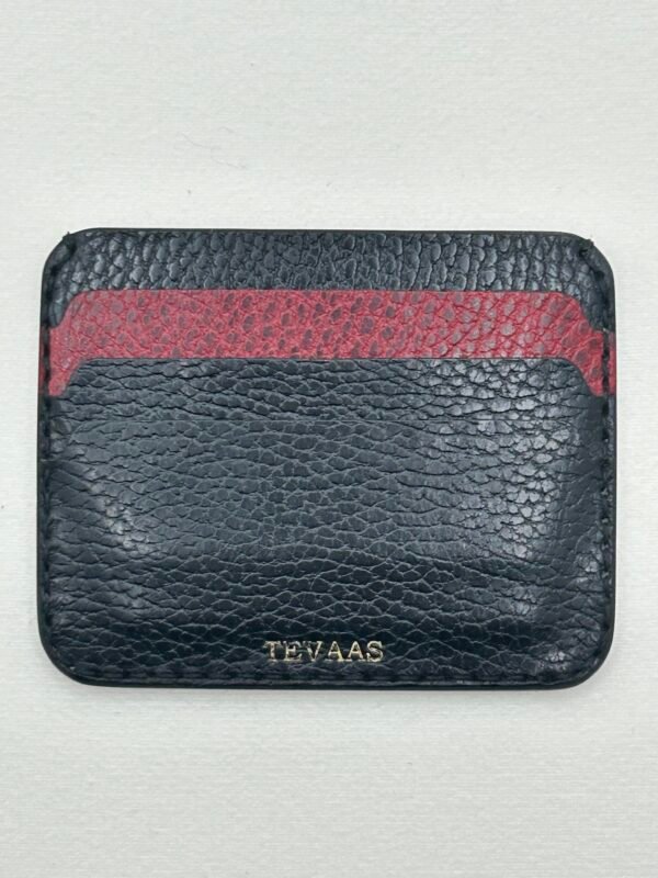 Dollaro Cardholder - Black & Red - Image 5