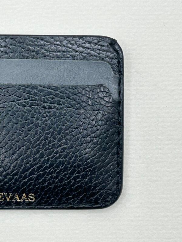 Dollaro Cardholder - Black & Blue - Image 2