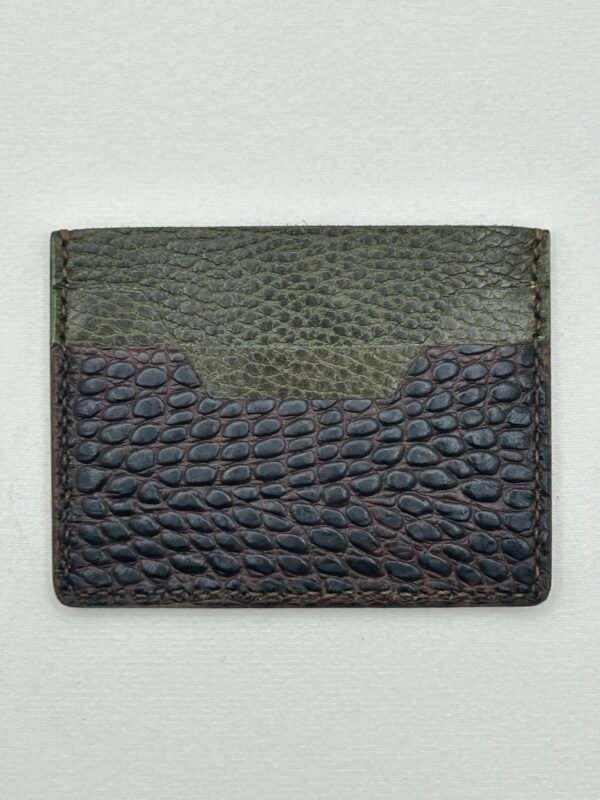 Cape Caro Cardholder - Croco Olive - Image 4